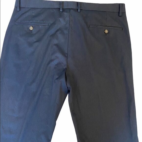 MENS DOCKERS Navy Pin Stripe Dress Pant Trouser 36 - Picture 4 of 10